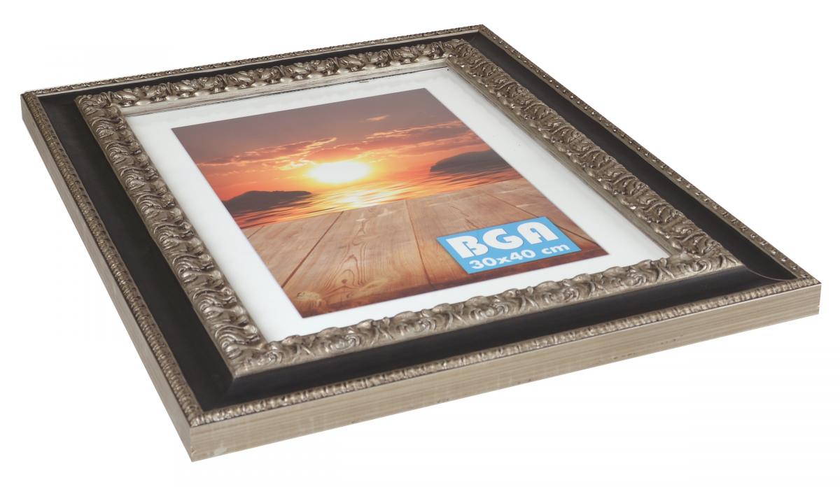Ramverkstad 60x90 Ombud Fotolijst Drottningholm Zilver - Formaat naar keuze