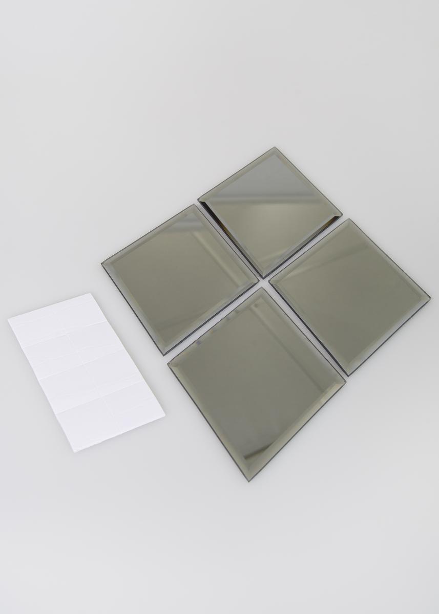 House Doctor Spiegel House Doctor Diamond Grijs 16x22 cm