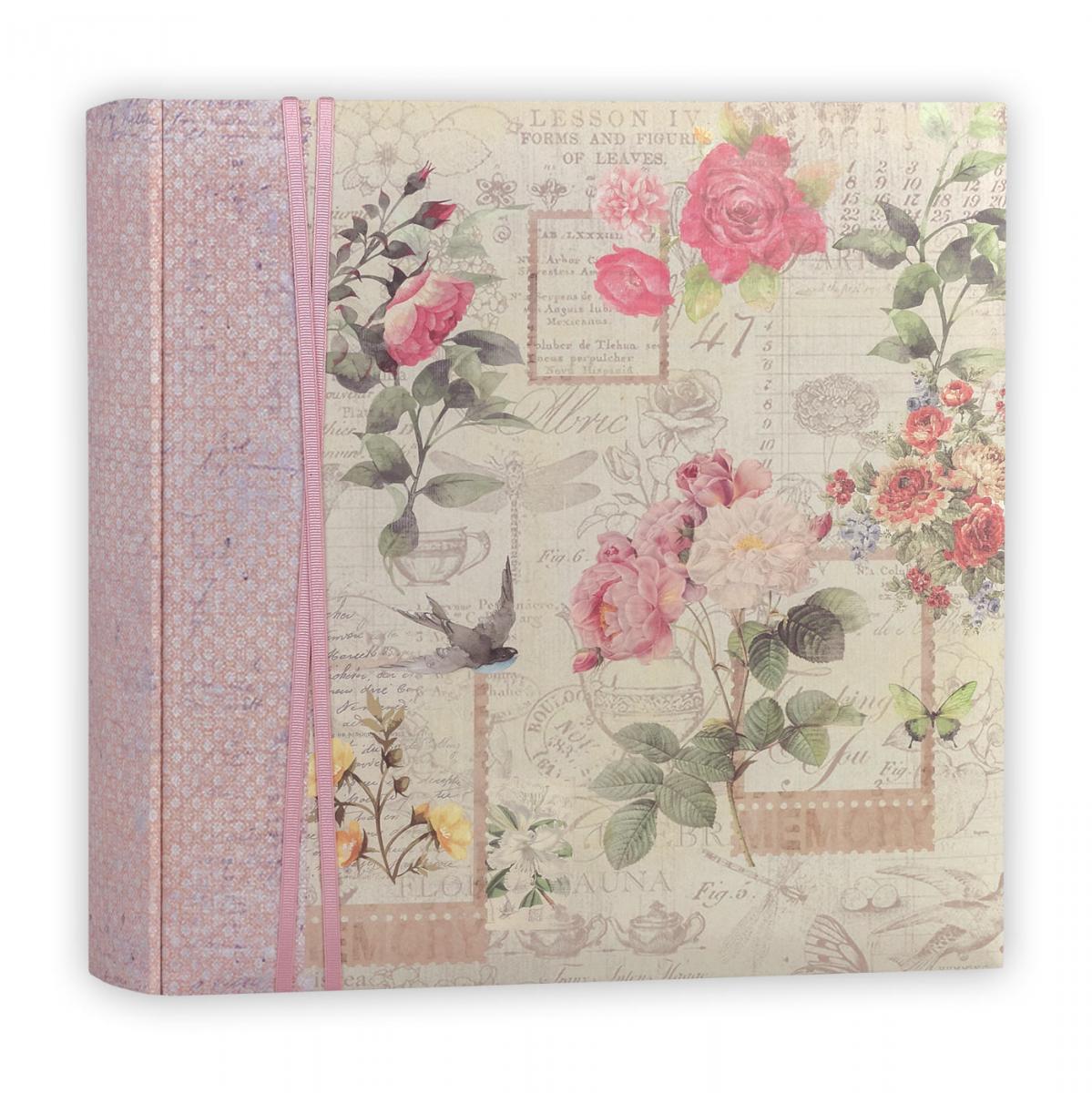 ZEP Ophelia Album Roze - 32x32 cm (50 Witte zijden / 100 bladen)