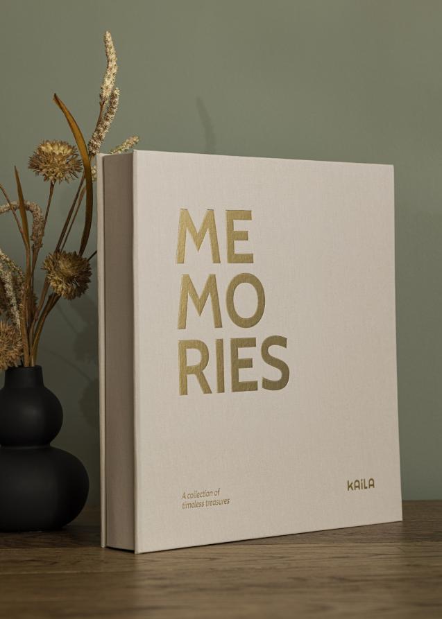 ID Factory KAILA FOTOALBUM MEMORIES Cream - 600 Foto's van 10x15 cm