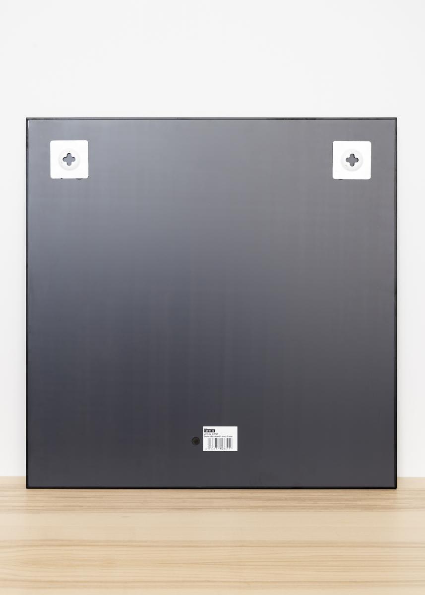 KAILA KAILA Square Mirror - Thin Black 80x80 cm