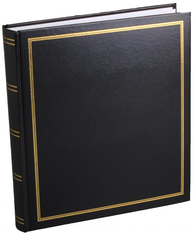 Estancia Diamant Fotoalbum Zwart 27,5x32 cm (100 Witte zijden / 50 Bladen)
