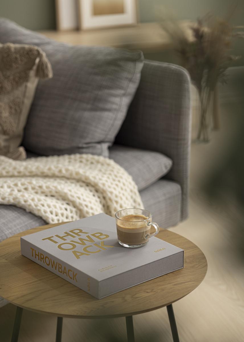 KAILA KAILA THROWBACK Grey - Coffee Table Photo Album (60 Zwarte zijden)