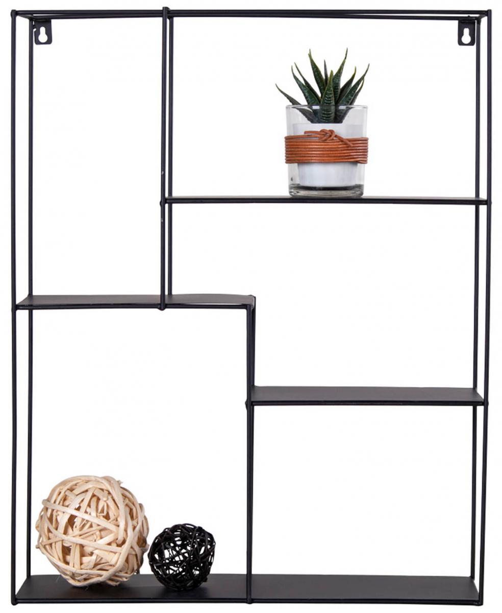 House Nordic Wandplank Mons 40,5x50 cm - Zwart