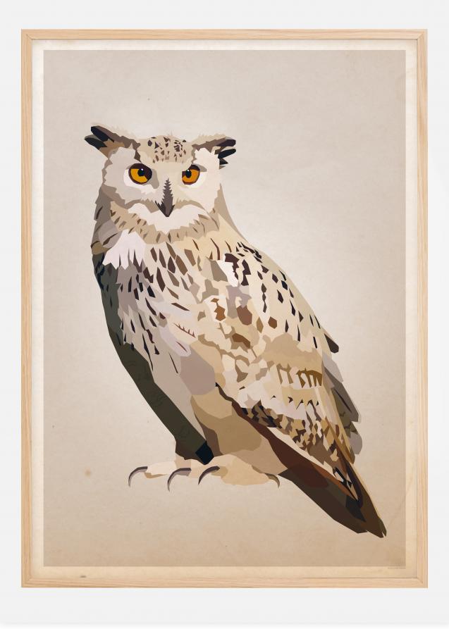 Bildverkstad Eagle Owl Poster