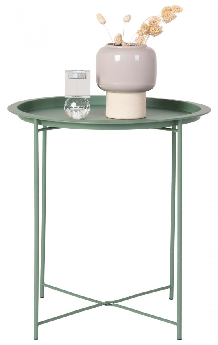 House Nordic Bijzettafel Bastia 46,8x46,8 cm - Groen