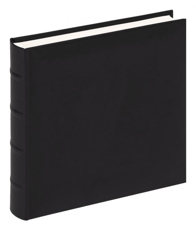 Walther Walther Fotoalbum Classic Zwart - 26x25 cm (60 Witte zijden / 30 bladen)