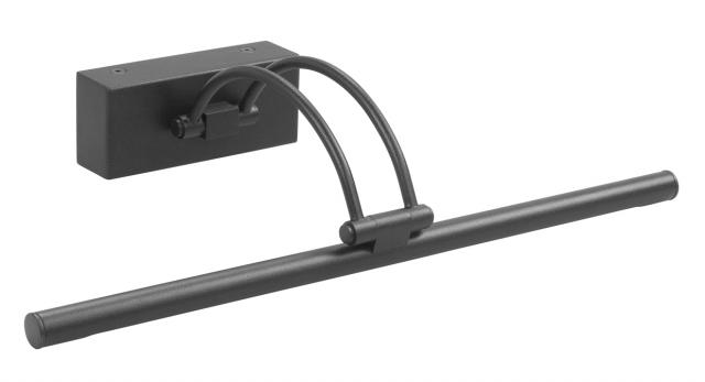 AH Belysning Gunnebo V962 LED voor lijstbreedte 60-100 cm schilderijverlichting - Zwart