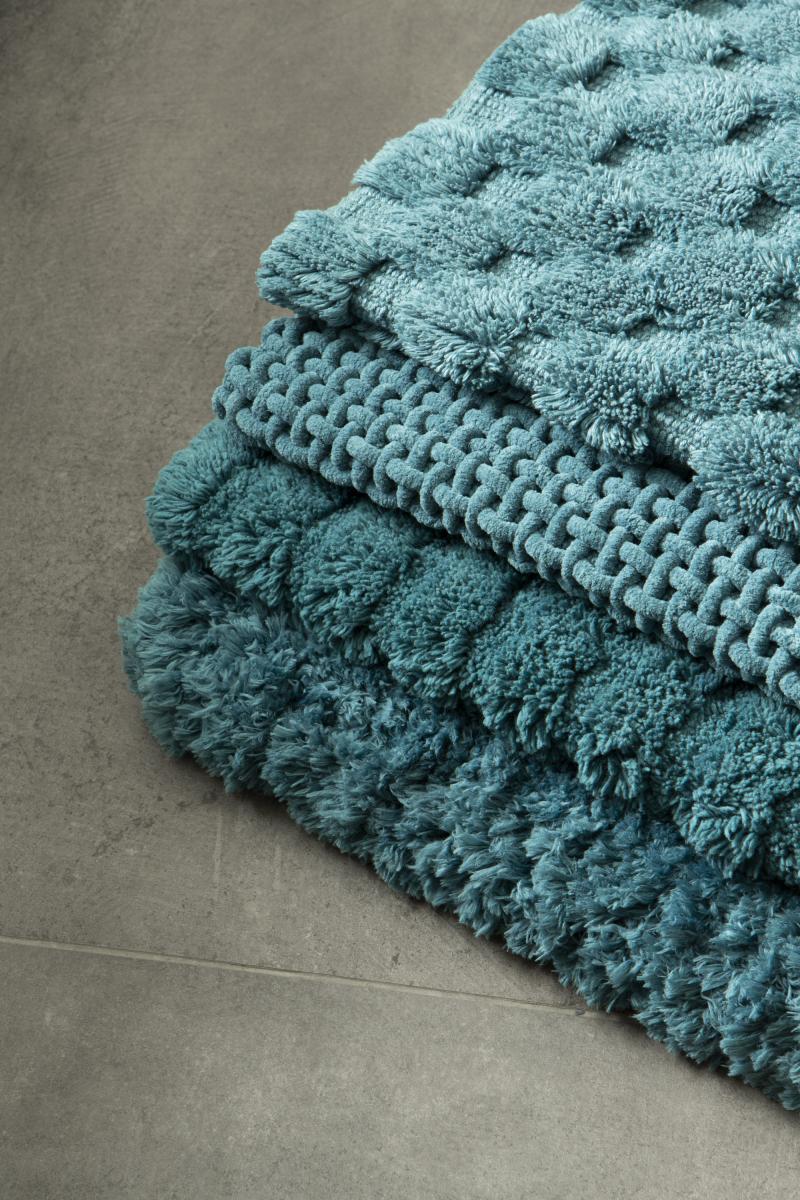 Norvi Group Badmat Stripe - Petrol 60x100 cm