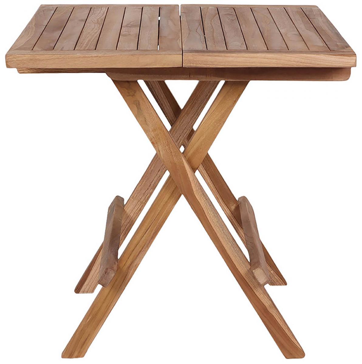 House Nordic Bijzettafel Bilbao 50x50 cm - Teak