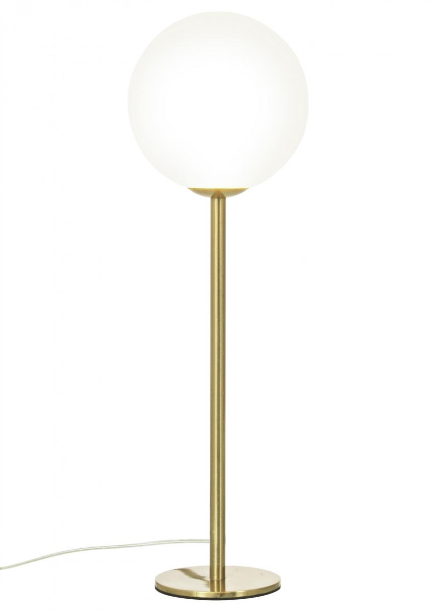 Aneta Belysning Tafellamp Molekyl Hoog - Mat Messing/Wit