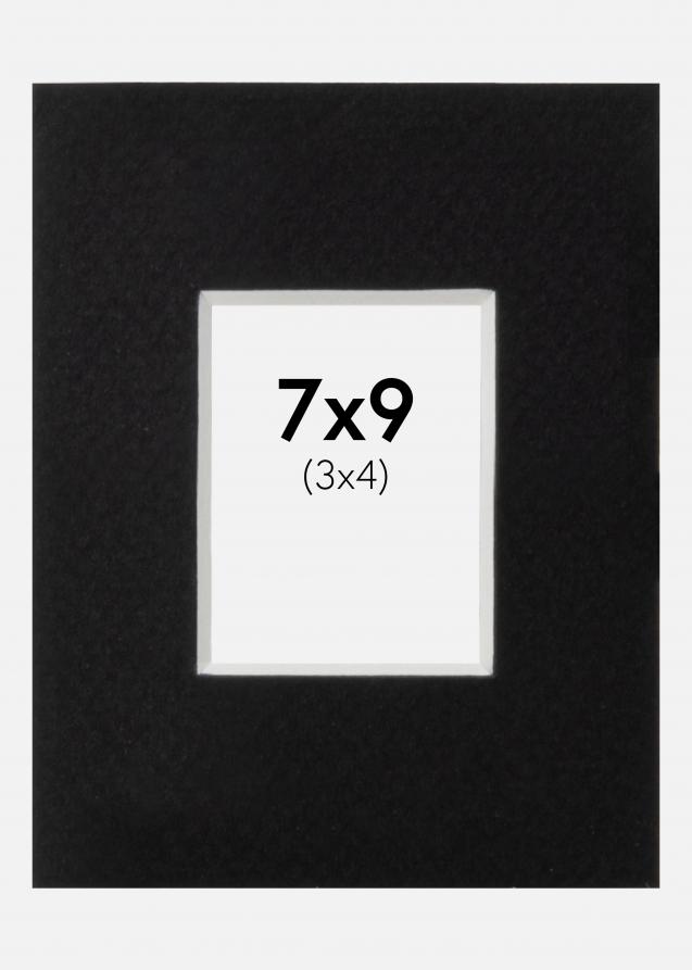 Galleri 1 Passe-partout Canson Zwart (Witte kern) 7x9 cm (3x4)