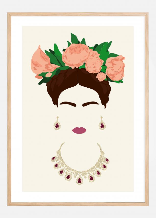 Bildverkstad Frida Kahlo Poster