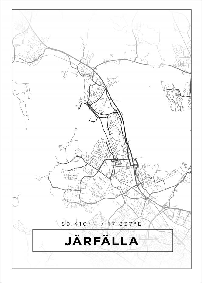 Bildverkstad Map - Jrflla - White Poster