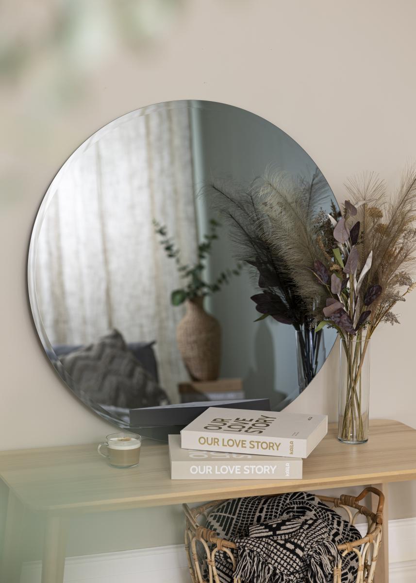 KAILA KAILA Ronde Spiegel Dark Smoked Grey Deluxe 90 cm Ø
