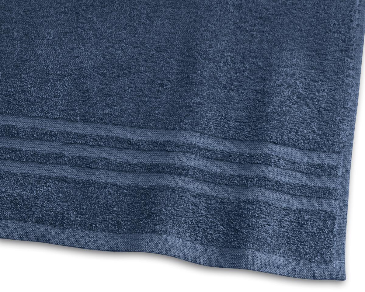 Används ej Gastendoek Basic Badstof - Marine blauw 30x50 cm