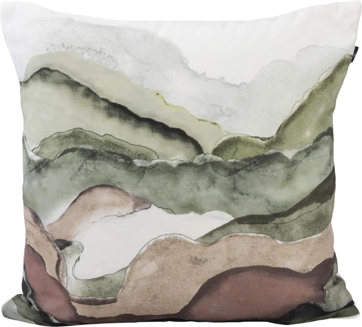 Redlunds Skymning Kussenhoes Groen 45x45 cm