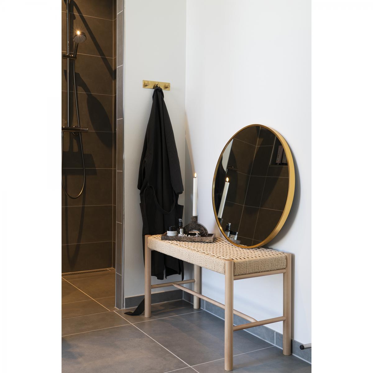 House Nordic Spiegel Madrid Messing 60 cm Ø