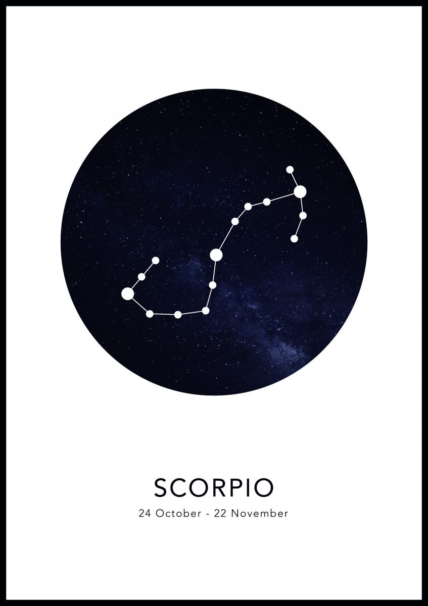Lagervaror egen produktion Scorpio Poster