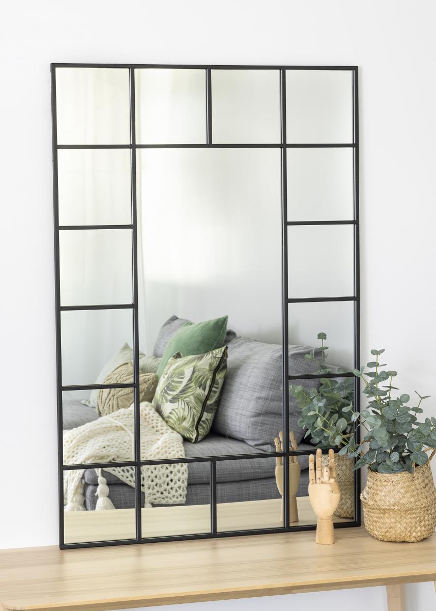 KAILA KAILA Spiegel Window II - Zwart 80x120 cm