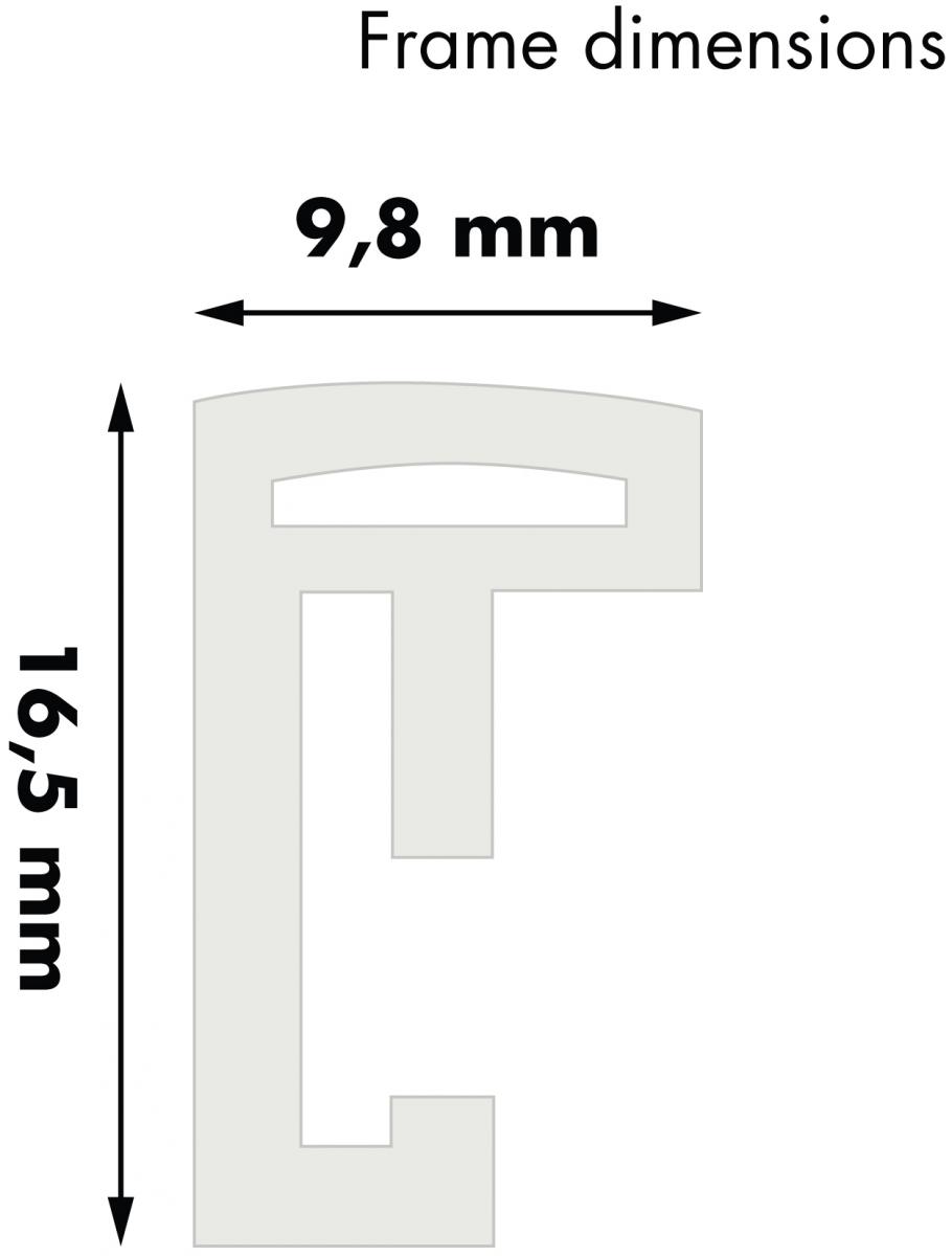 Walther Fotolijst New Lifestyle Wit 60x80 cm