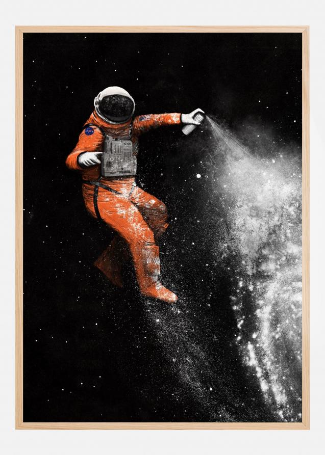 Bildverkstad Astronaut Poster
