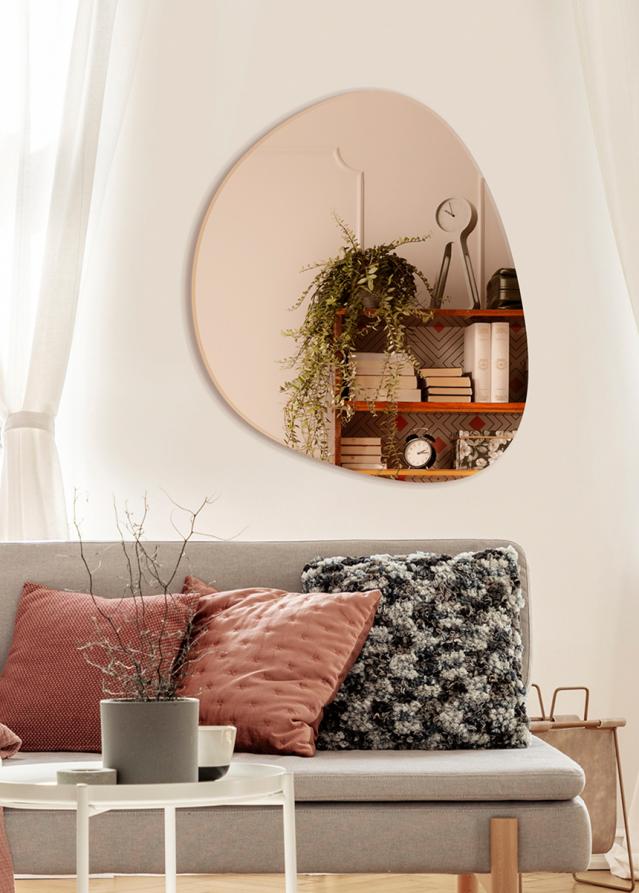 Incado Spiegel Shape Big Rose Gold 95x110 cm