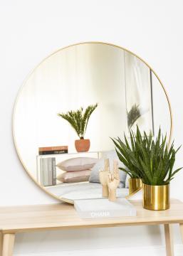 KAILA KAILA Round Mirror - Edge Gold 100 cm 