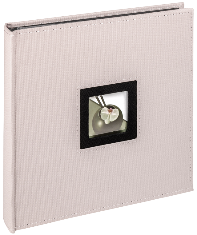 Walther Black & White Album Grijs - 26x25 cm (50 Zwarte zijden / 25 bladen)