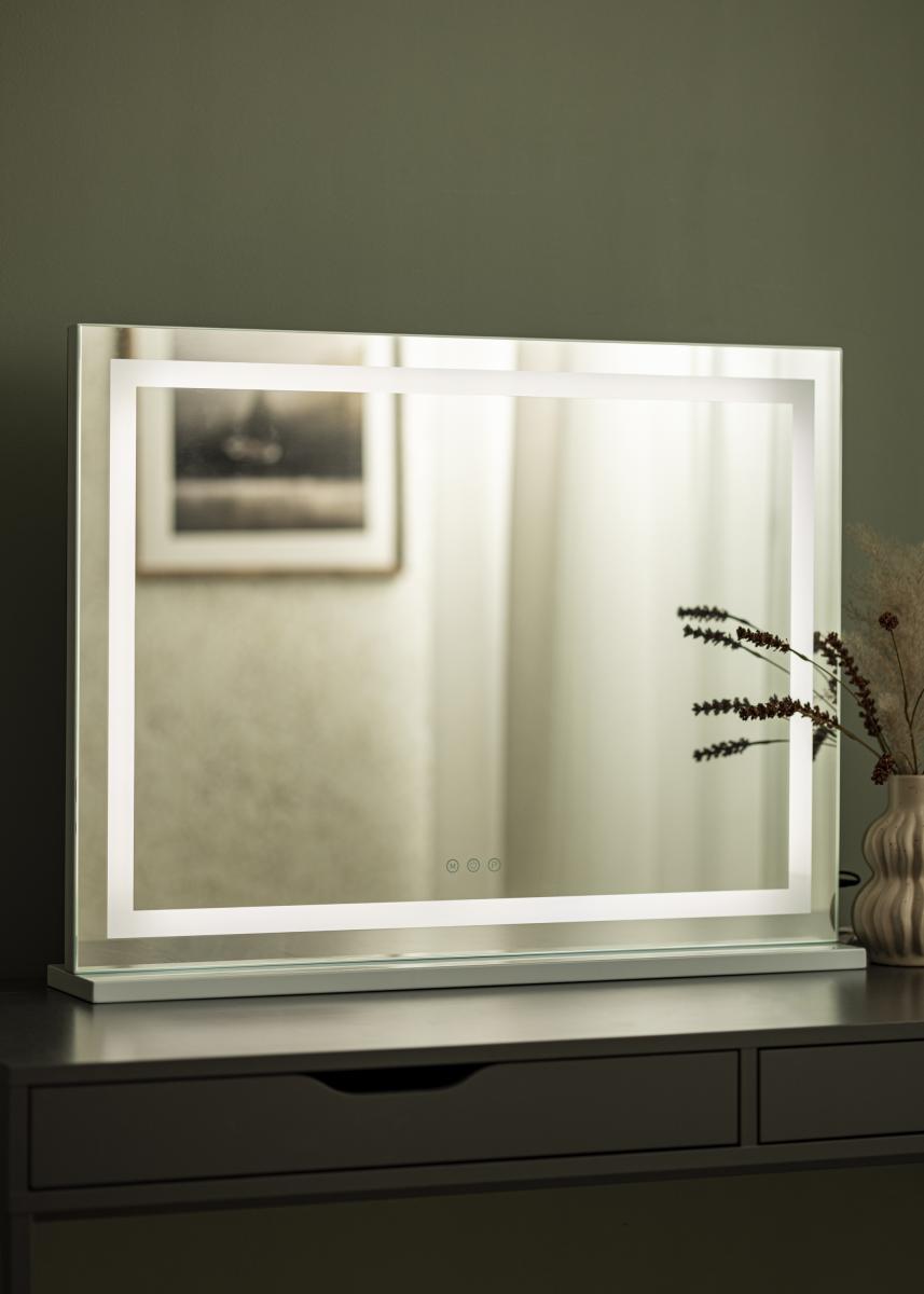 KAILA KAILA Make-up spiegel Base Horisontal LED Wit 80x60 cm