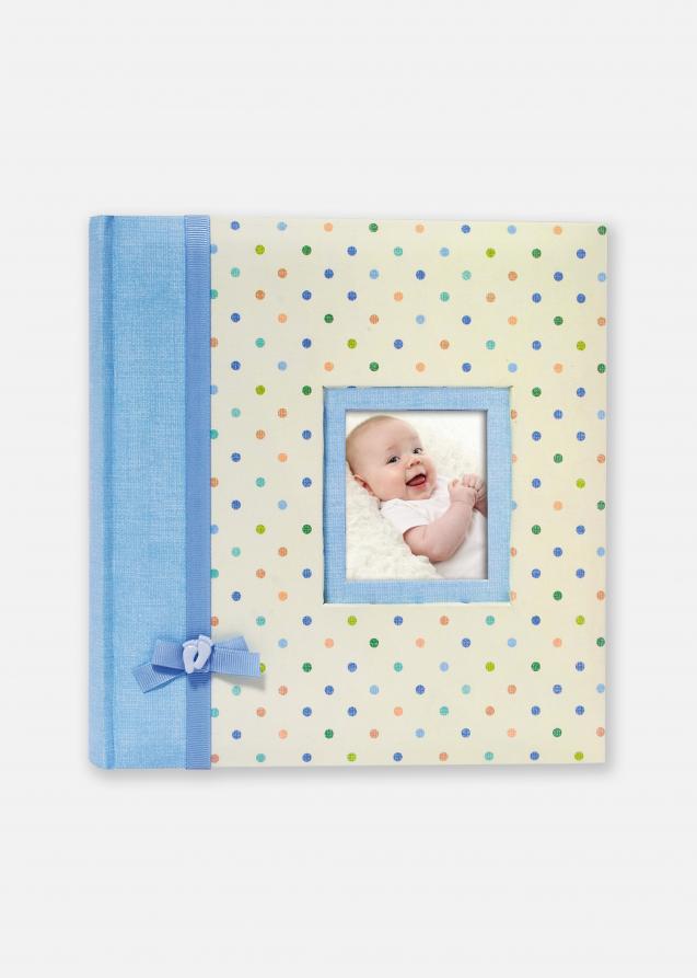 BGA Nordic Kara Babyalbum Blauw - 200 Foto's van 11x15 cm