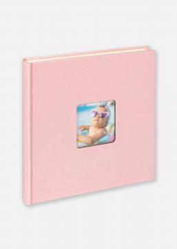 Walther Fun Babyalbum Roze - 26x25 cm (40 Witte zijden/20 bladen)