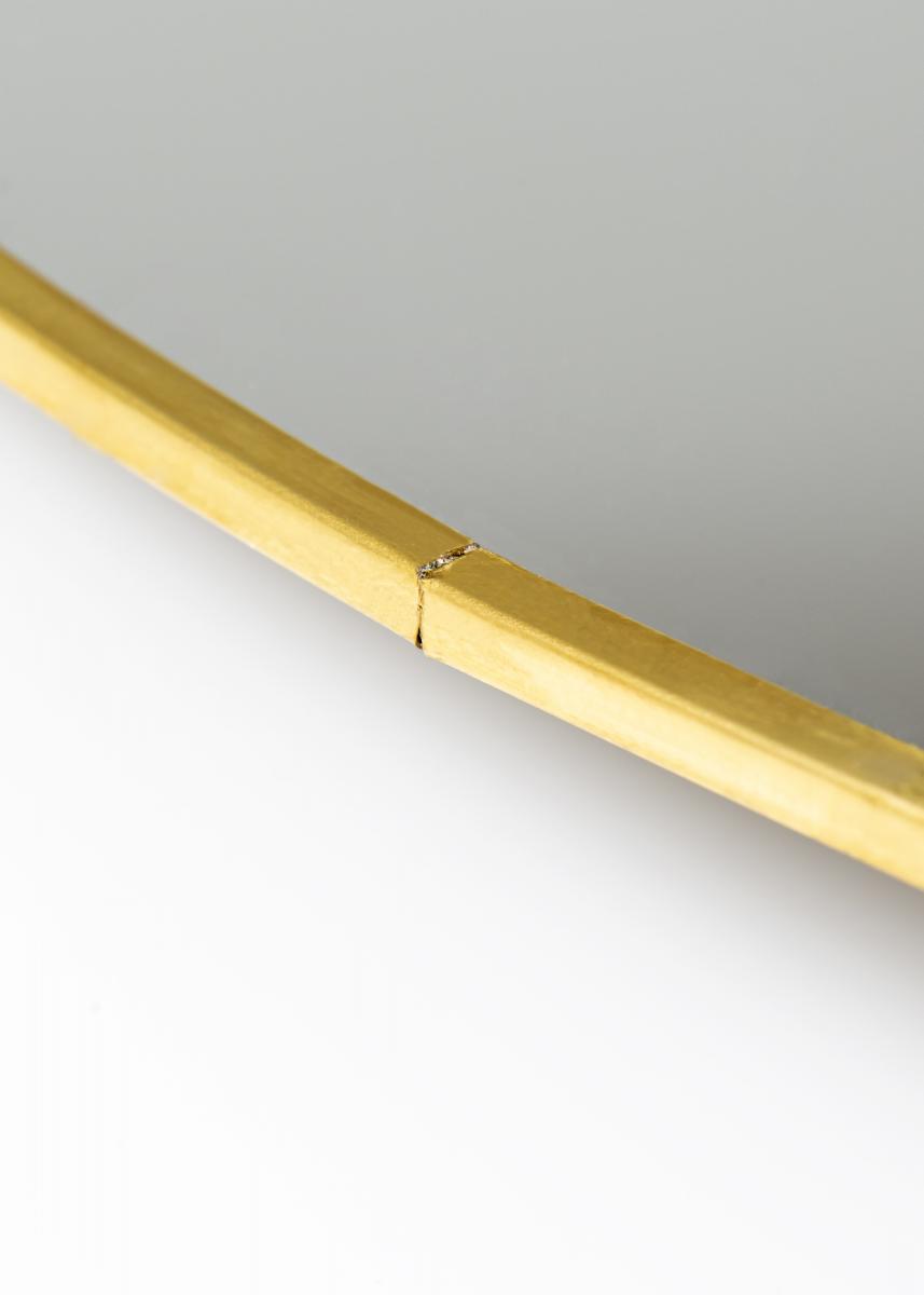 KAILA KAILA Round Mirror - Thin Brass 100 cm Ø