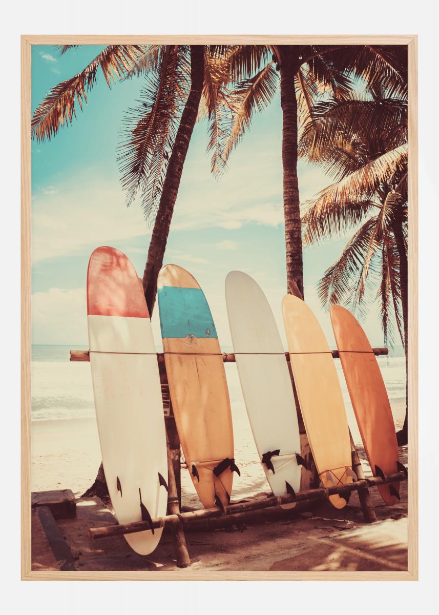 Bildverkstad Surfboards Poster