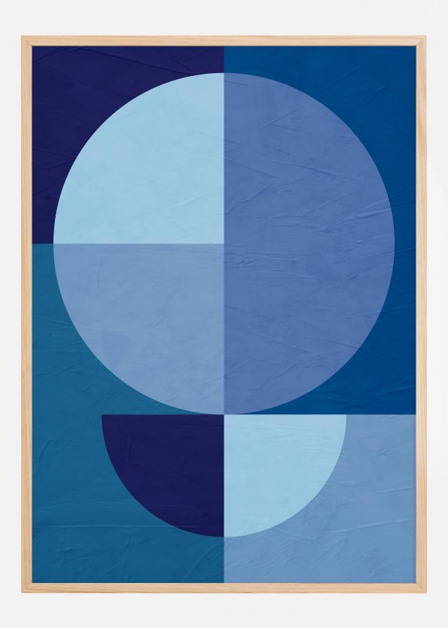 Bildverkstad Blue Circles Poster