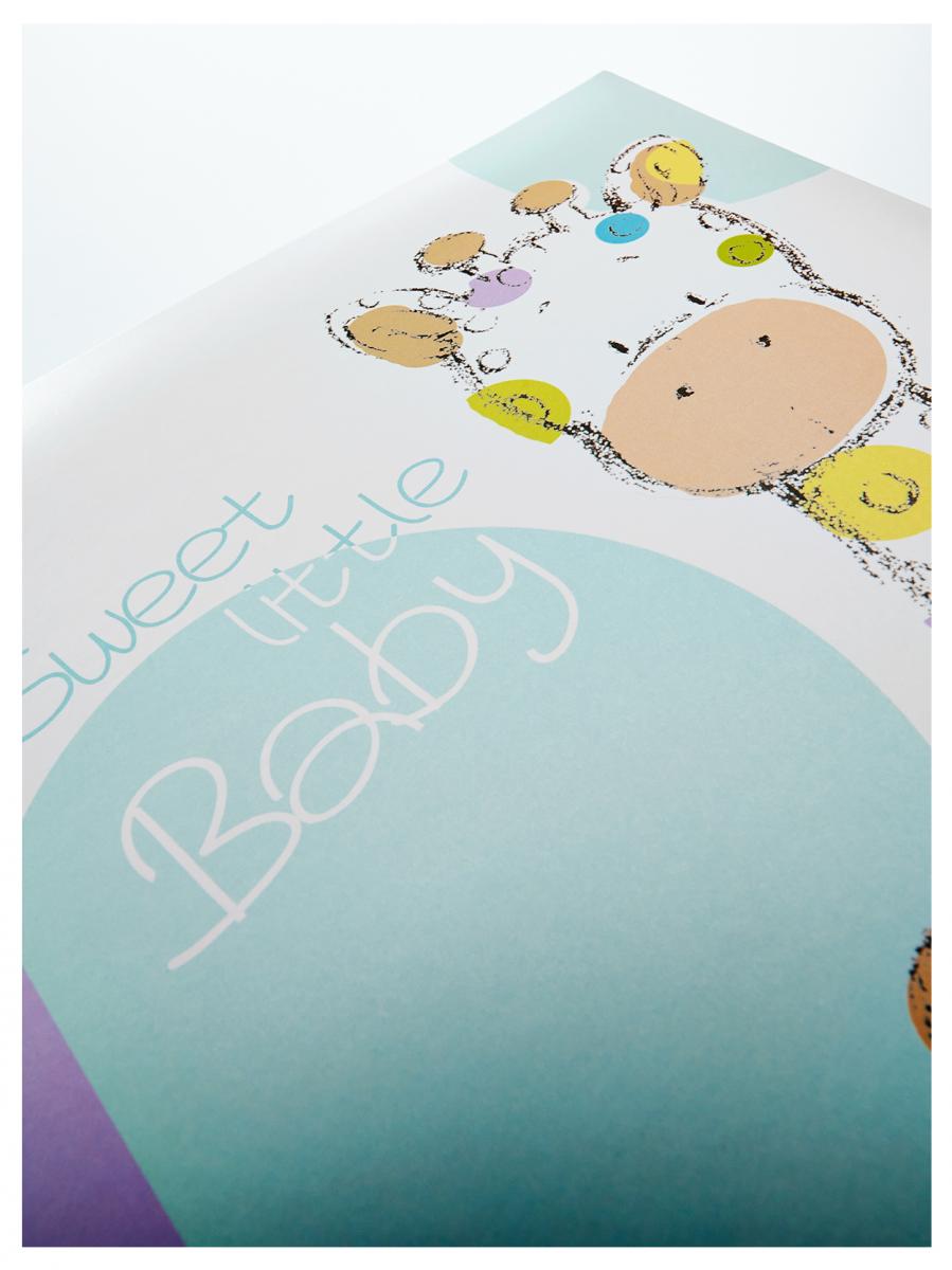 Walther Kima Babyalbum - 28x30,5 cm (50 Witte pagina's / 25 bladen)