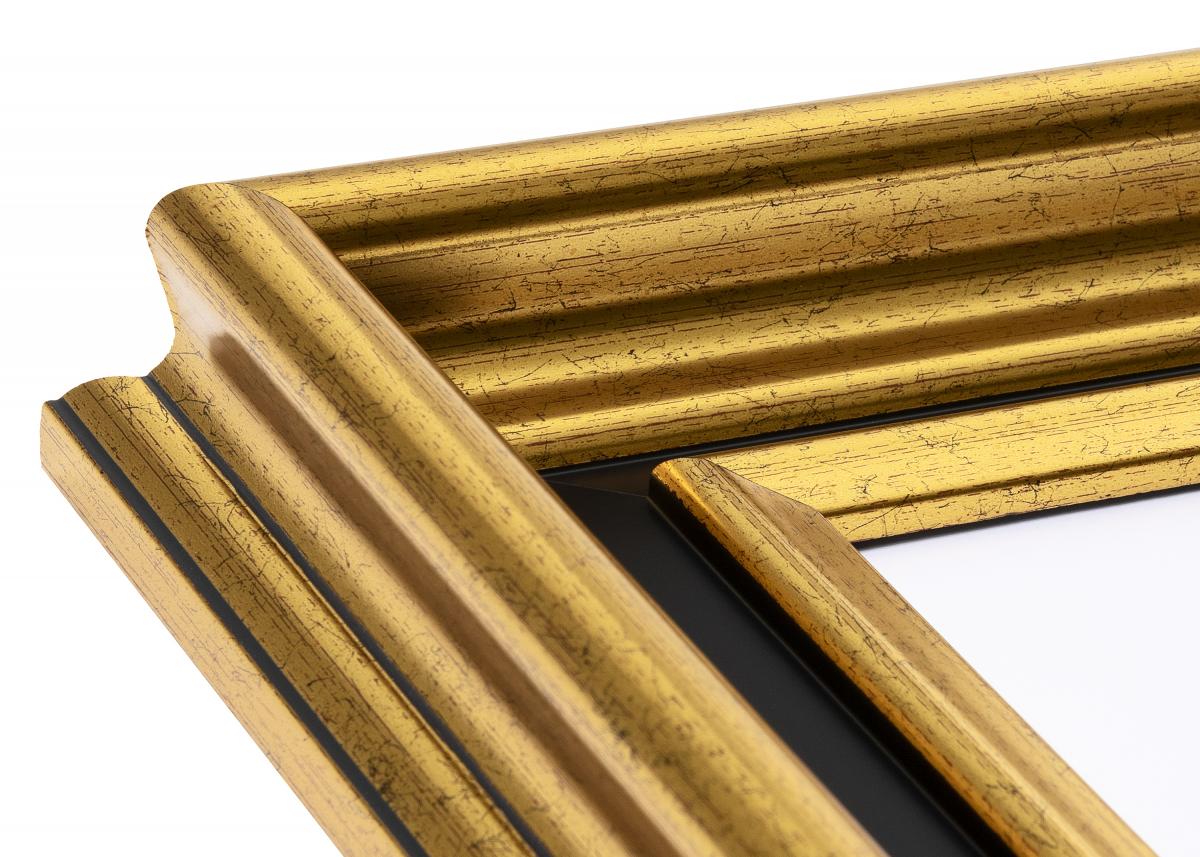 Ramverkstad 60x90 Ombud Spiegel Gysinge Goud - Eigen afmetingen