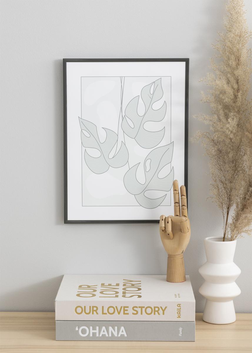 Walther Fotolijst New Lifestyle Acrylglas Donkergrijs 50x70 cm