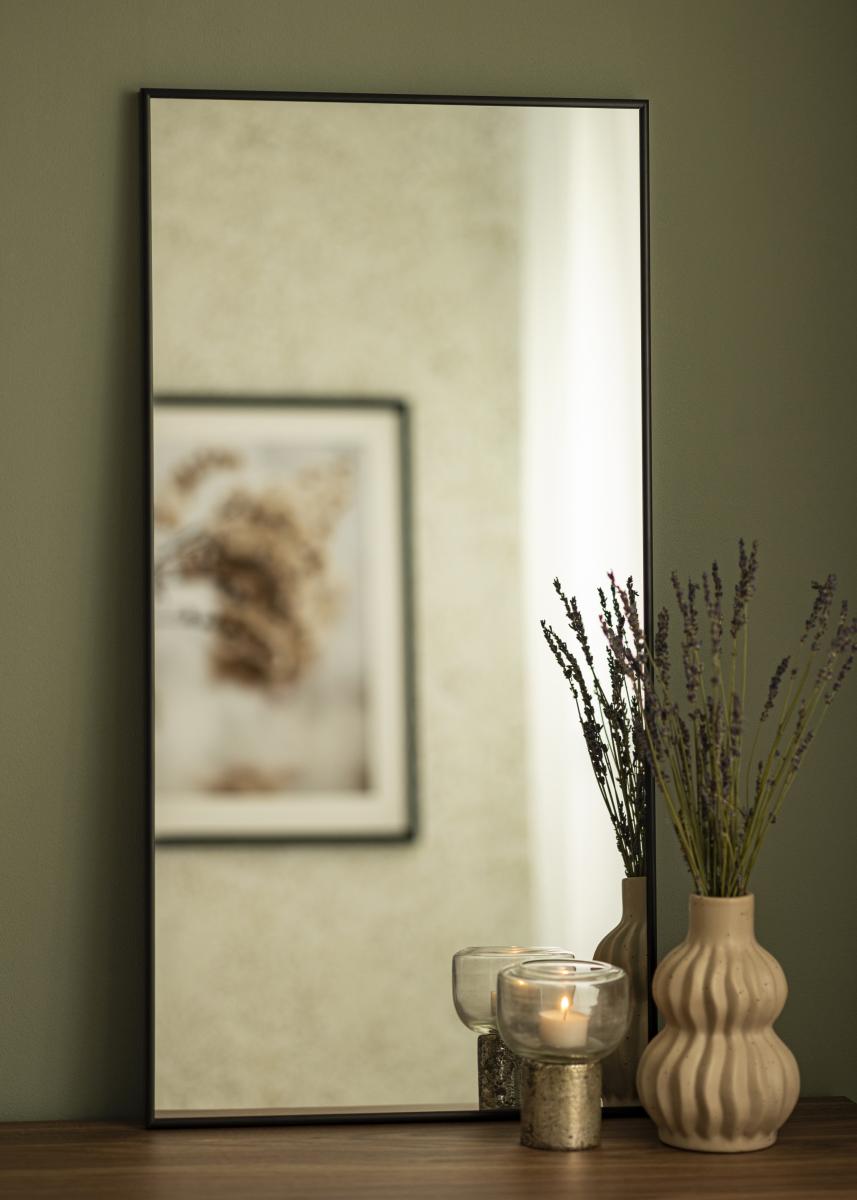Incado Spiegel Minimal Black 40x80 cm
