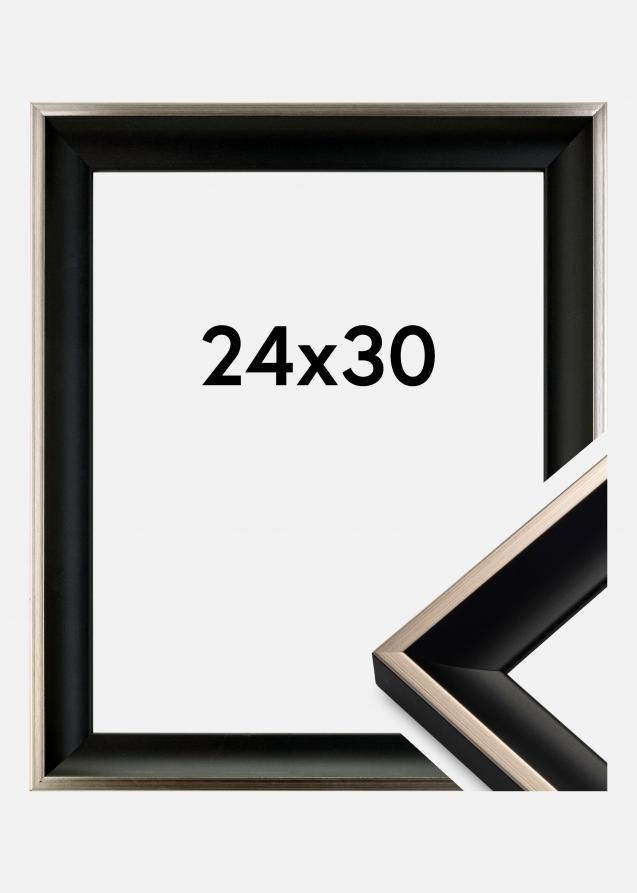 Galleri 1 Fotolijst Öjaren Acrylglas Zwart-Zilver 24x30 cm