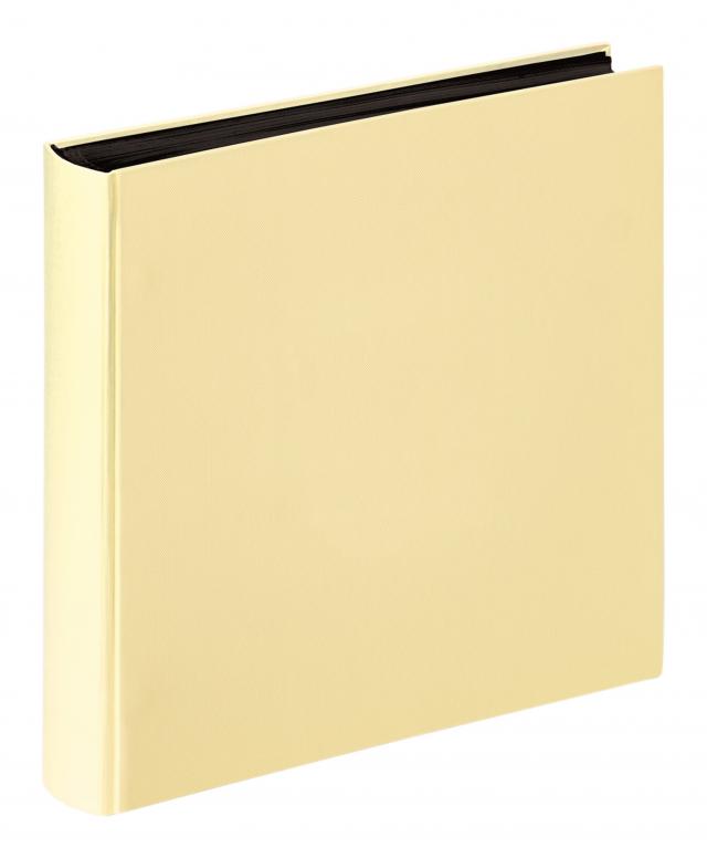 Walther Fun Crème - 30x30 cm (100 Zwarte zijden / 50 bladen)