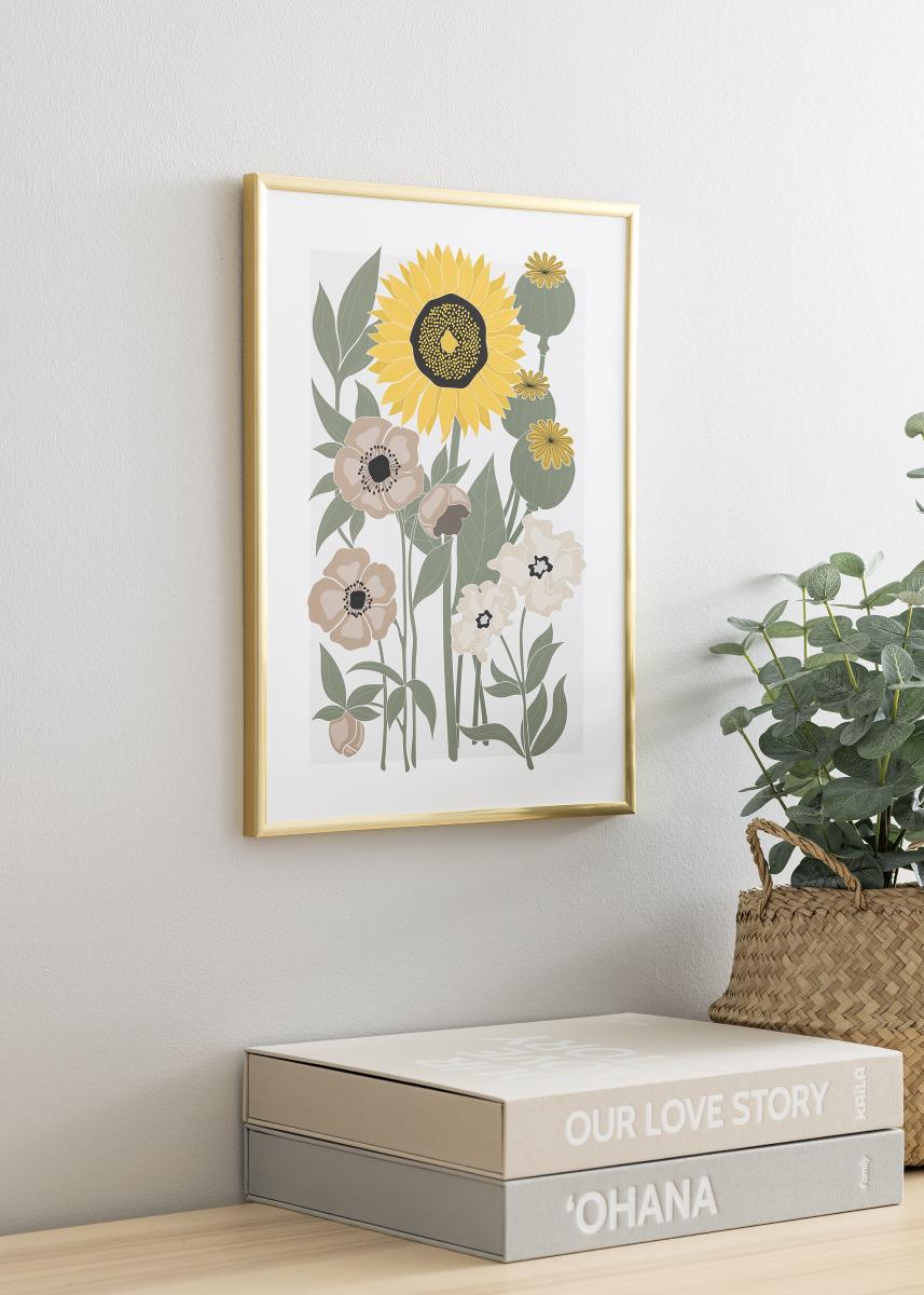 Walther Fotolijst New Lifestyle Acrylglas Goud 60x80 cm