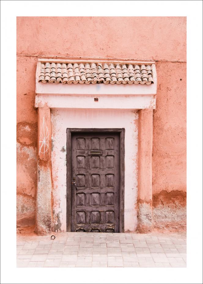Bildverkstad Marocco-pastell Poster