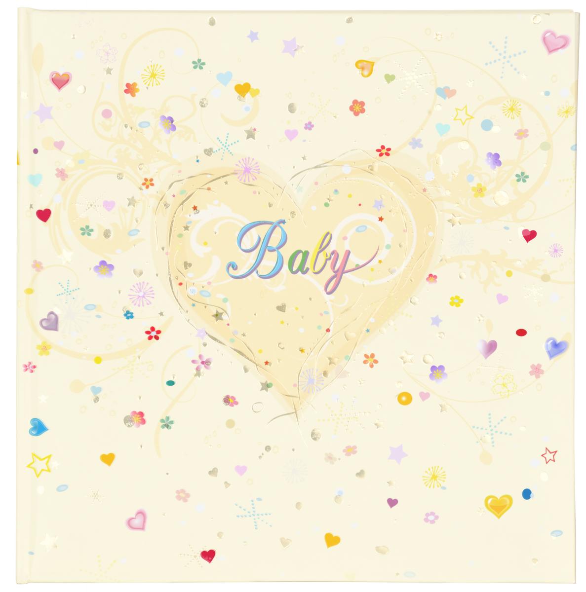 Innova Editions Premium Babyalbum - 25x25 cm (50 Witte pagina's / 25 bladen)