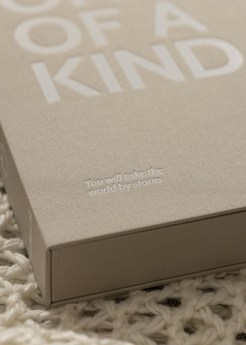 KAILA KAILA ONE OF A KIND Grey - Coffee Table Photo Album (60 Zwarte zijden)