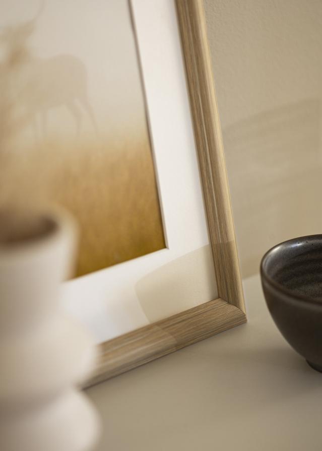 Jämtlands Ramfabrik Fotolijst Västkusten Acrylglas Eik 18x24 inches (45,72x60,96 cm)