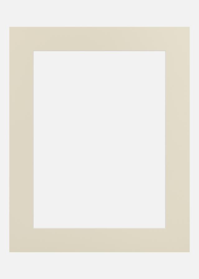 Jämtlands Ramfabrik Passepartout Half & Half (Witte kern) 50x70 cm (39x59)