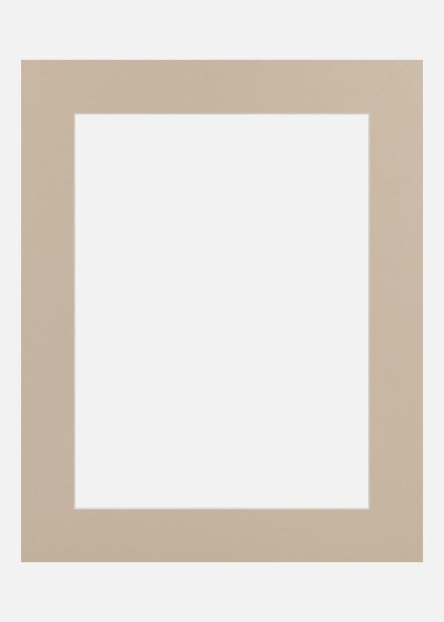 Jämtlands Ramfabrik Passepartout Fossil (Witte kern) 50x70 cm (41x58,4 - A2)