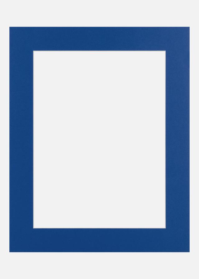 Jämtlands Ramfabrik Passepartout Blue Wave (Witte kern) 50x70 cm (41x58,4 - A2)