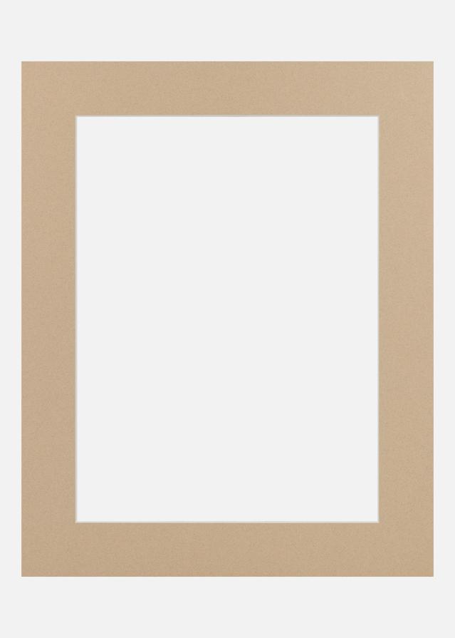 Jämtlands Ramfabrik Passepartout Sandpaper (Witte kern) 40x50 cm (29x39)